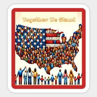 Together We Stand Sticker